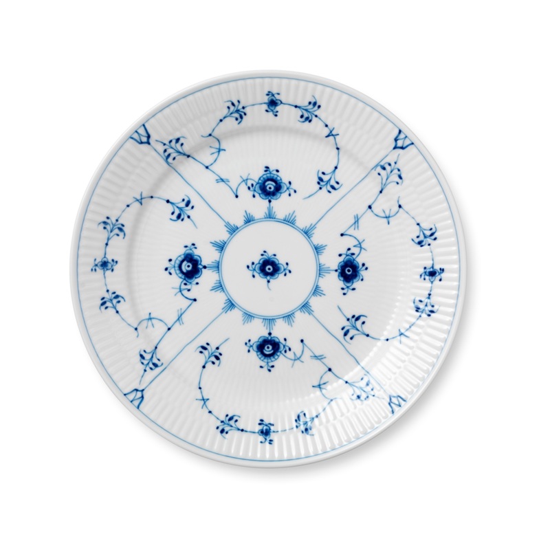 Blue Fluted Plain – Plate 25 cm S97464963