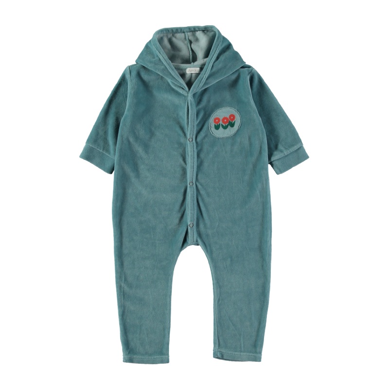 picnik baby baby suit blue