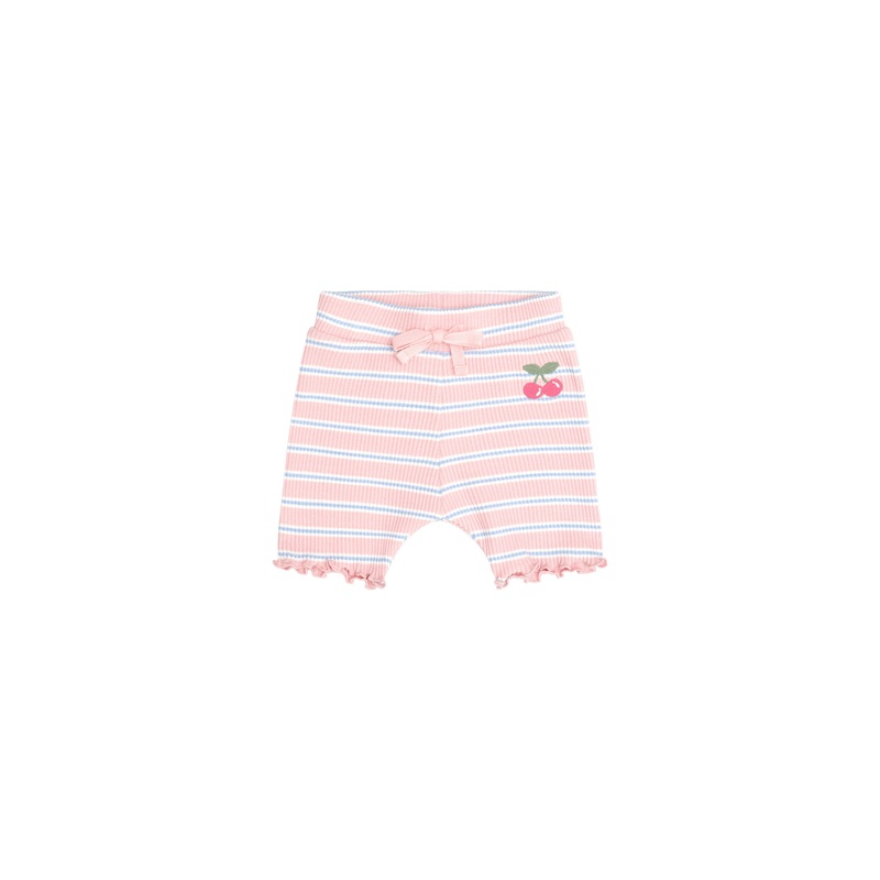 CANDY STRIPE RIB SHORT