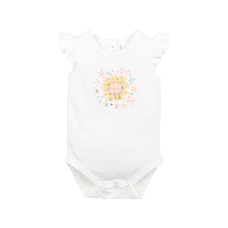 ABBY SUNFLOWER BODYSUIT