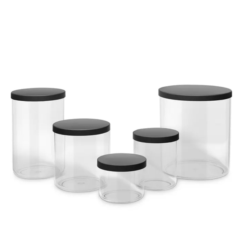 Black Neat Method Canister Collection