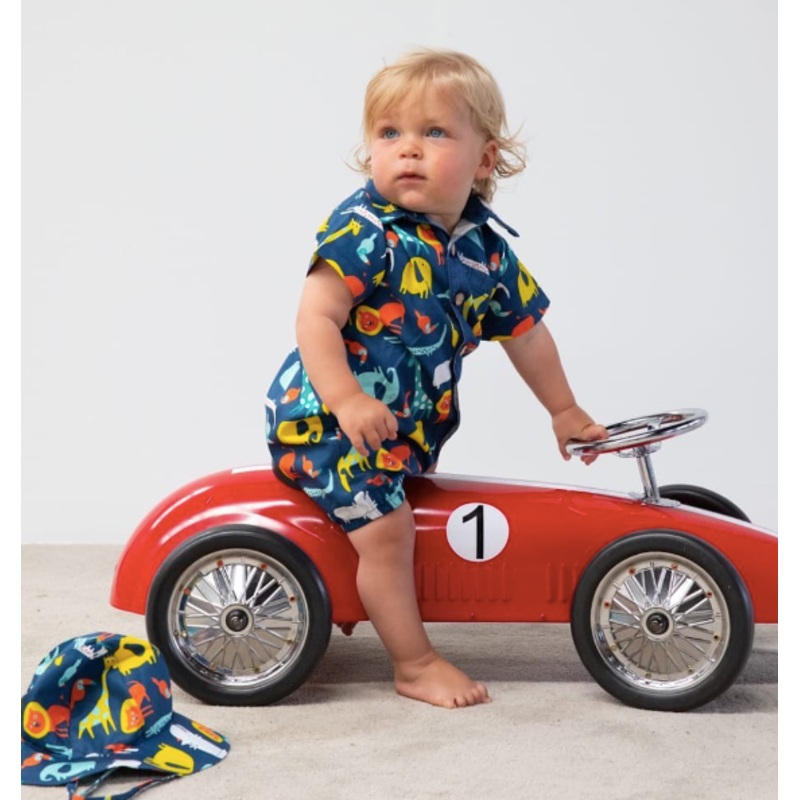 Smox Rox Franklin Romper.