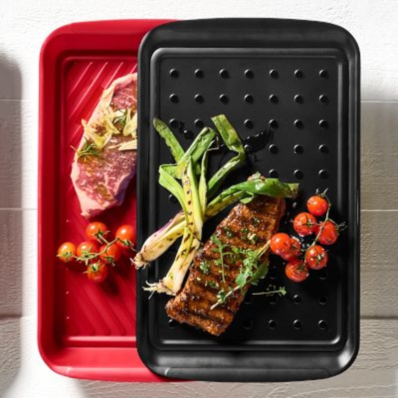 Williams Sonoma Grill Marinade & Prep Tray Set