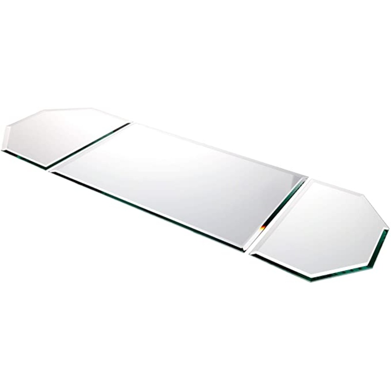 Beveled Glass Mirror Table Runner