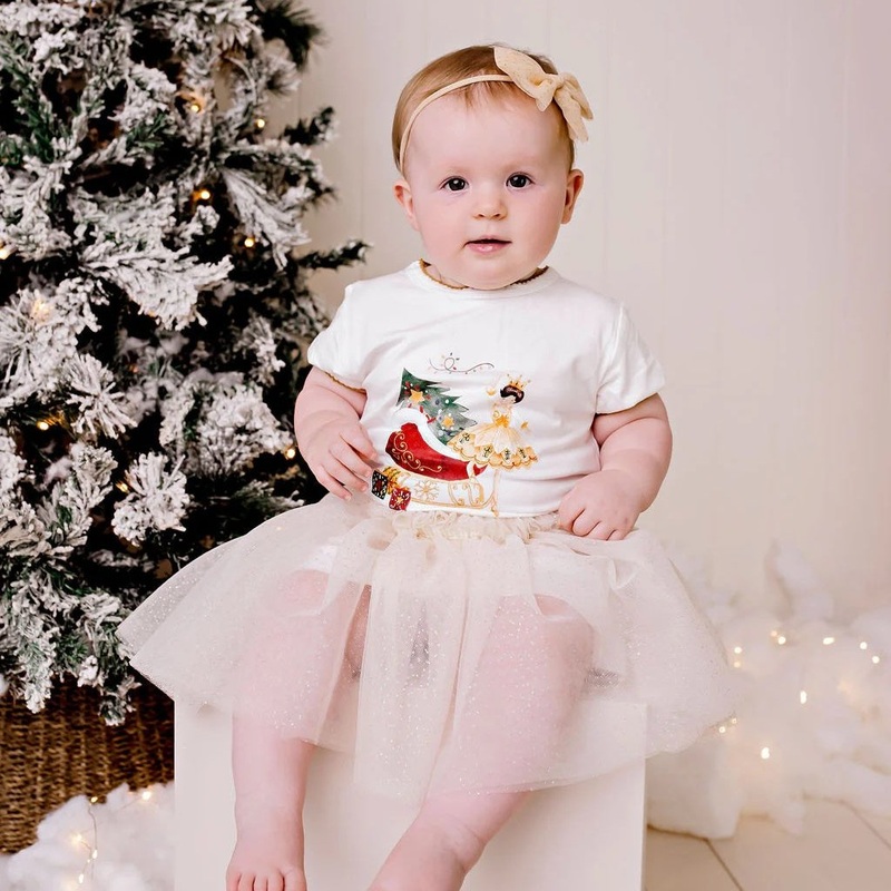 Confetti Kidz Bamboo/Cotton T-Shirt – Christmas Ballet