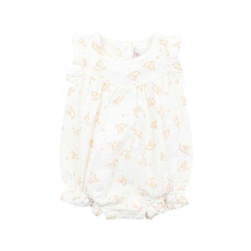 SWEET SPOT BIRD PRINT ROMPER