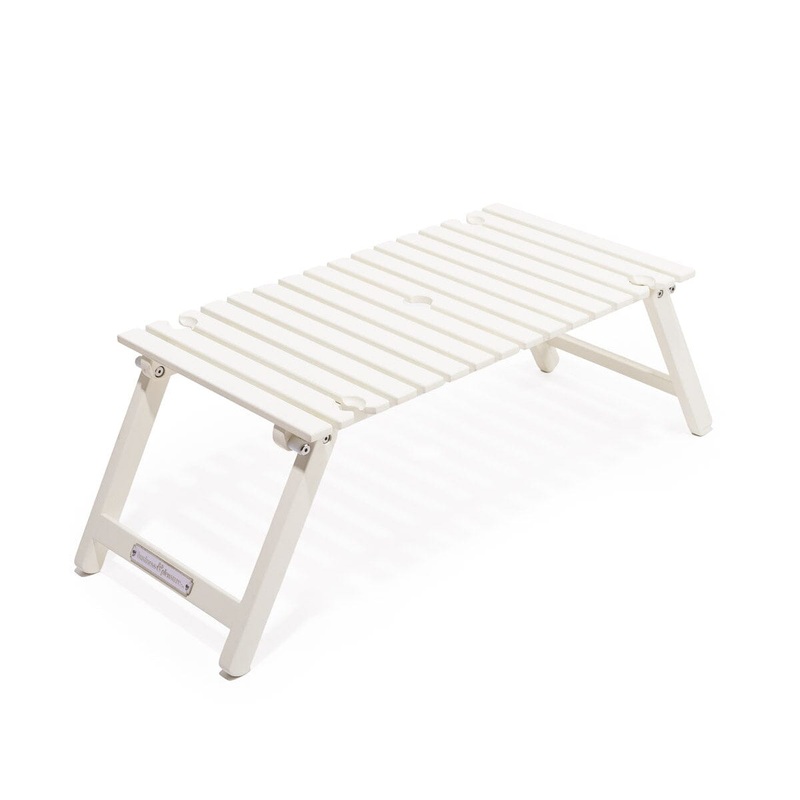 The Folding Picnic Table – Antique White