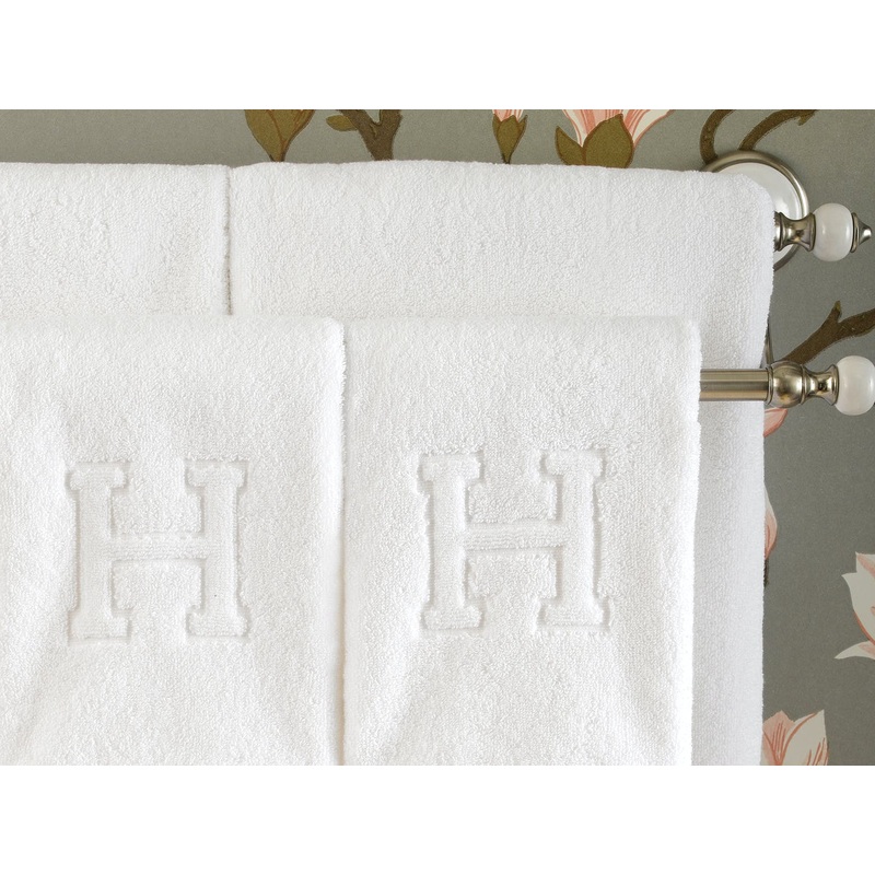 Auberge Hand Towel Letter H
