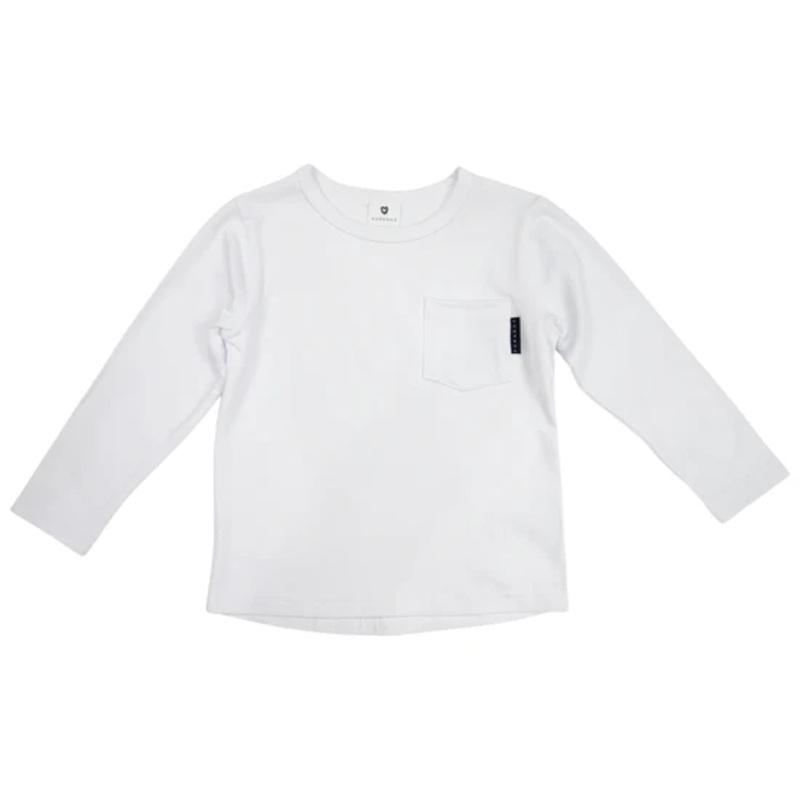 Cotton Pocket Long Sleeve Tee