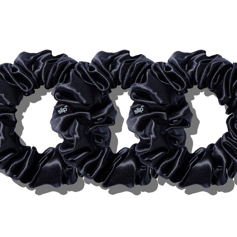 Black Large Scrunchies