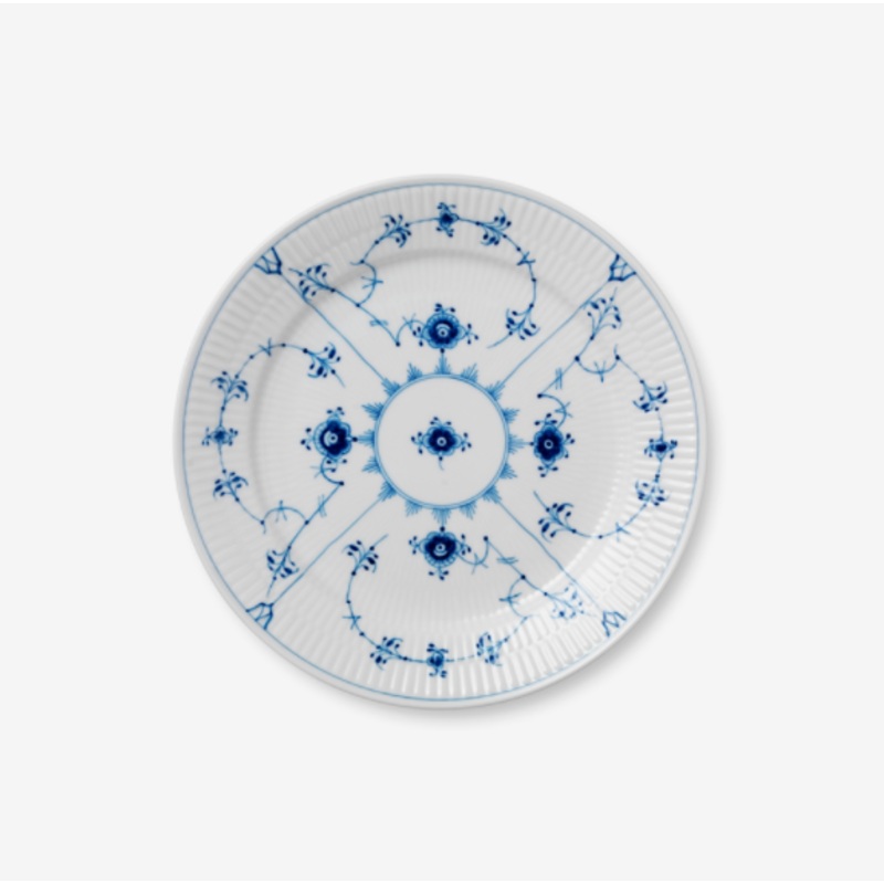 Blue Fluted Plain – Plate 25 cm S97464947