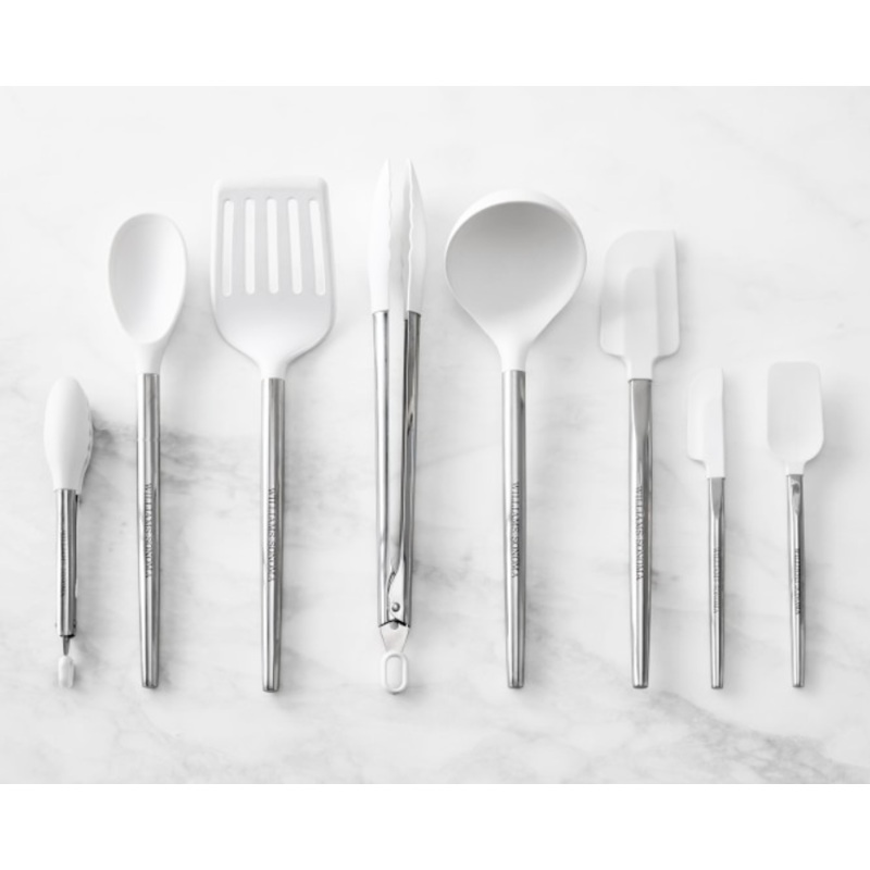 Williams Sonoma Stainless-Steel Silicone Utensils, Set of 8 S97429624