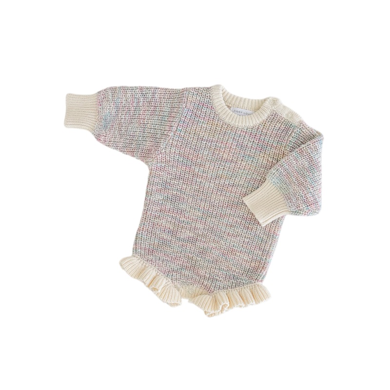Ziggy Lou Bubble Knit Romper – Sprinkle