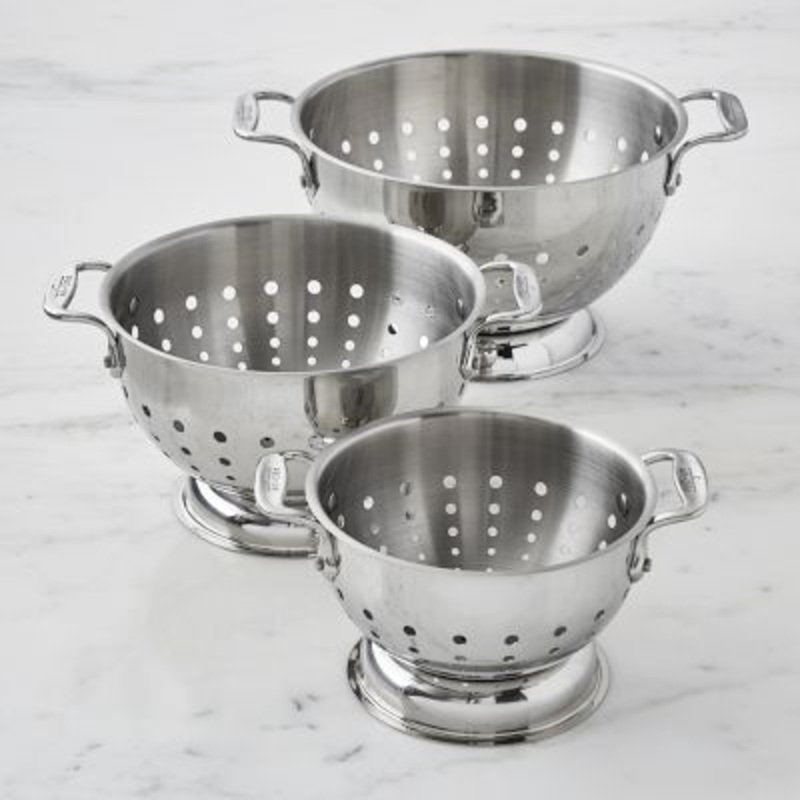 All-Clad Stainless-Steel Colanders, Set of 3 S97424691