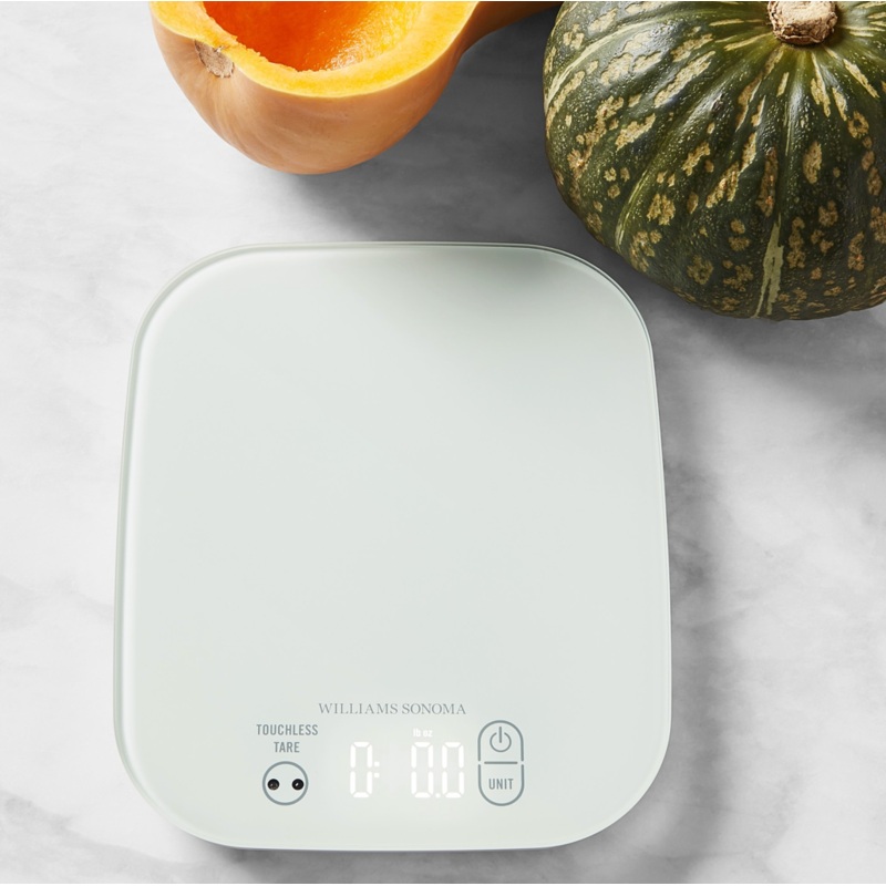 Williams Sonoma Touchless Tare Waterproof Scale, White S97429664