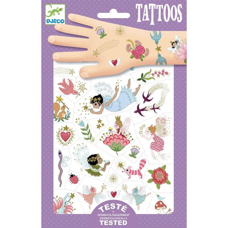 Djeco tattoos – fairy friends