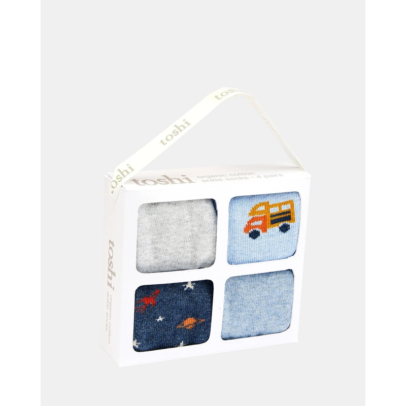 Organic Socks Gift Box Ankle – Assorted