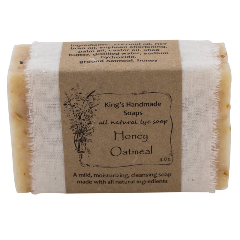 Honey Oatmeal All-Natural Soap 4 oz.