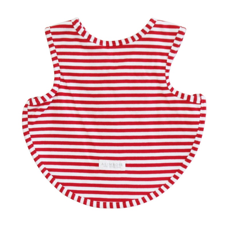 Red Striped Bib