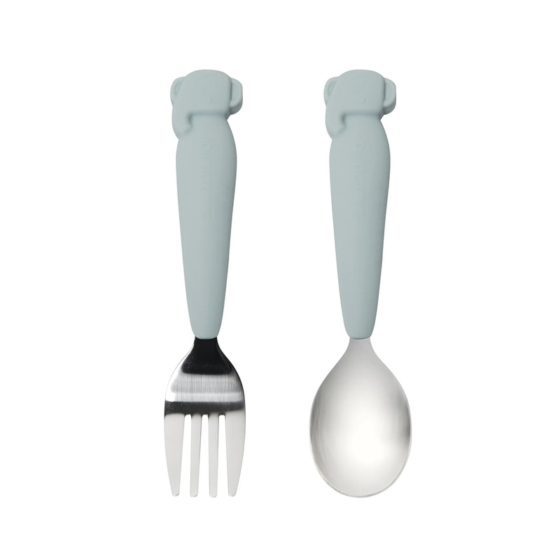 Toddler Spoon/Fork Set – Elephant
