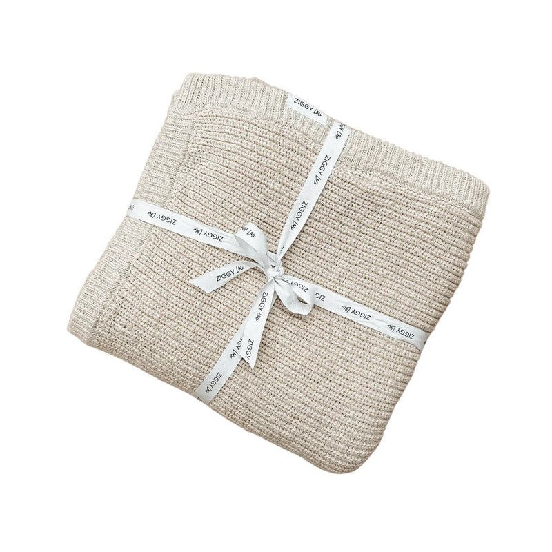 Ziggy Lou | Knitted Blanket, Honey