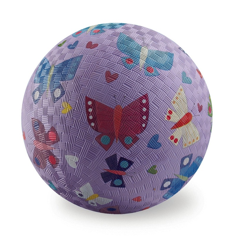 Crocodile Creek Playground Ball 5 Inch – Butterfly Garden