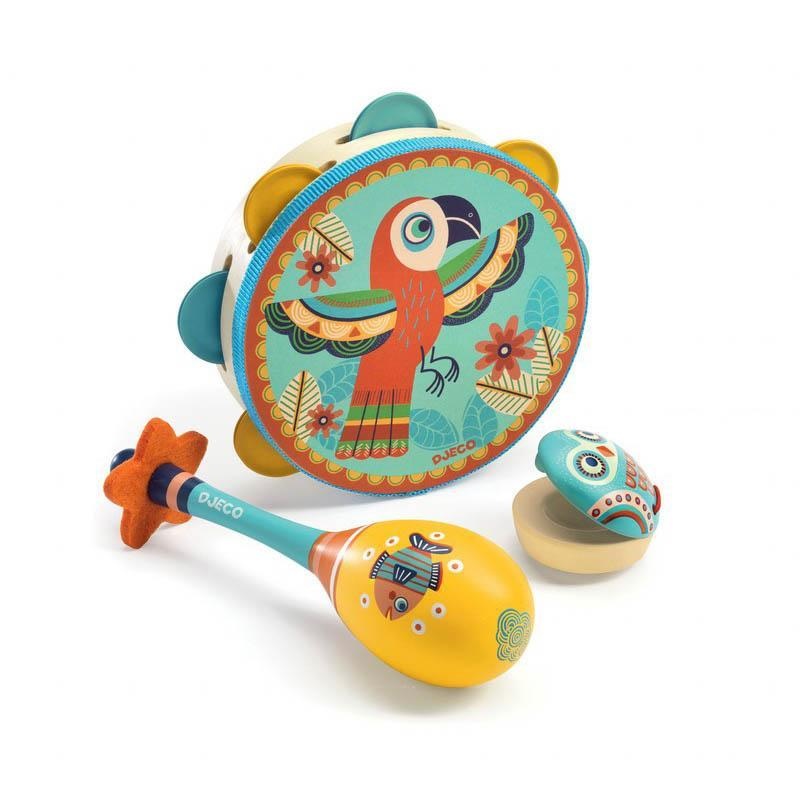 Djeco animambo musical instrument set