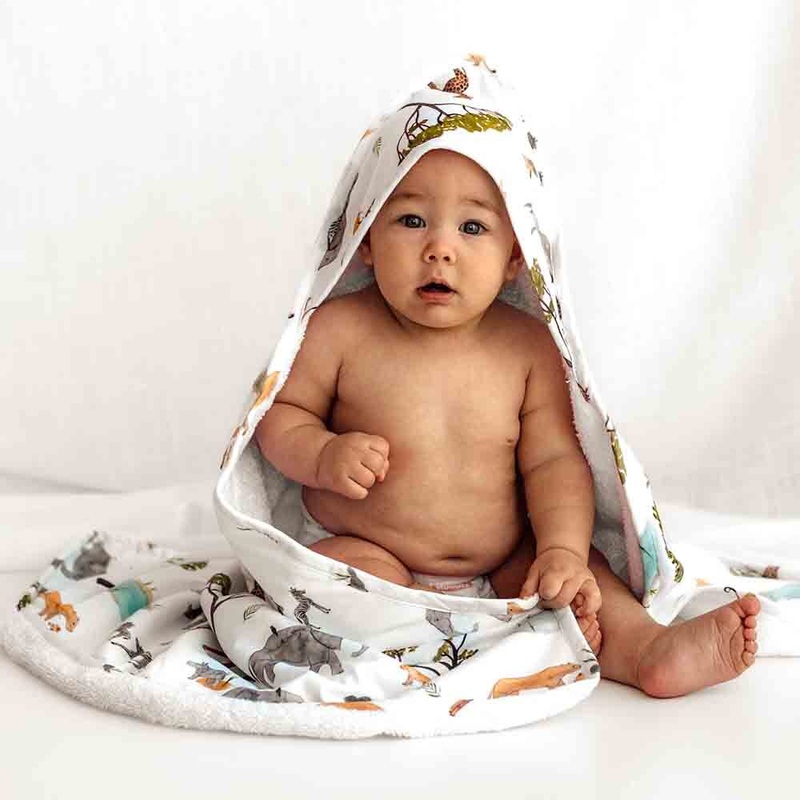 Safari | Organic Hooded Towel