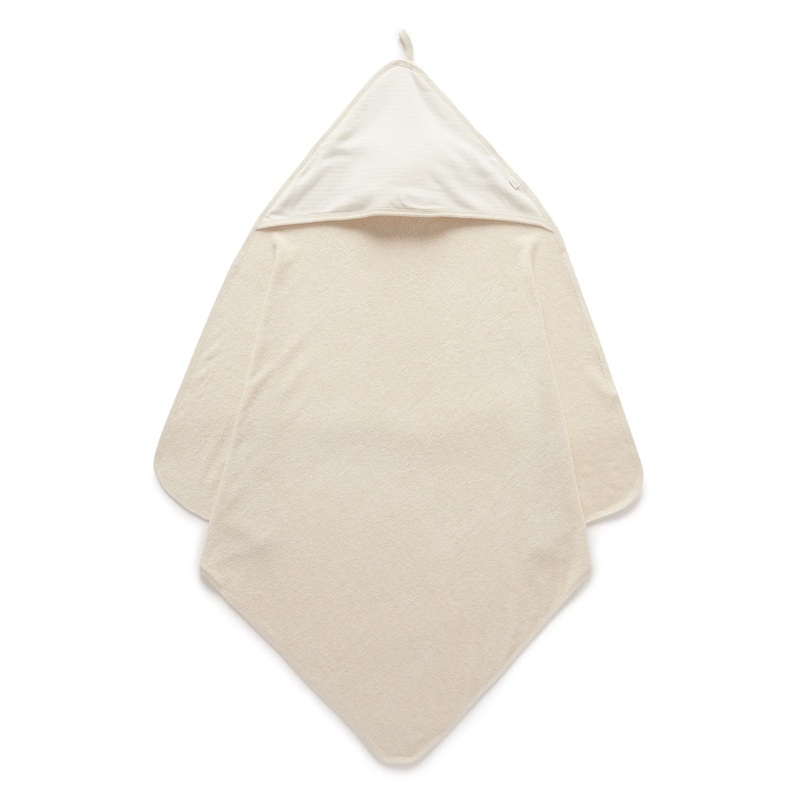 Hooded Towel | Wheat Melange