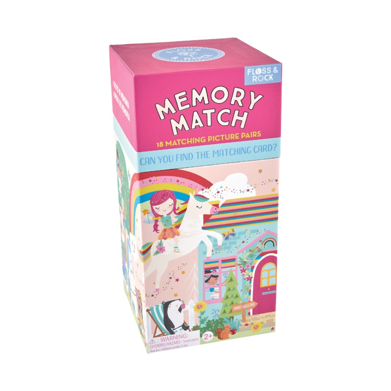 Floss and Rock Memory Match – Rainbow Fairy