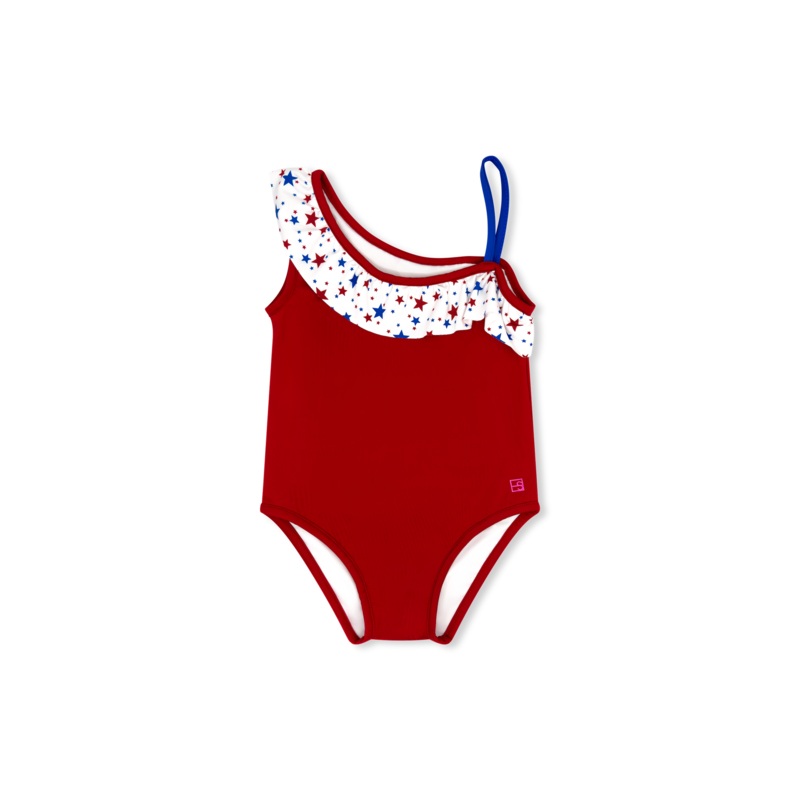 Lily Swimsuit – Candy Apple Red, A Star Is Born, Resort Royal