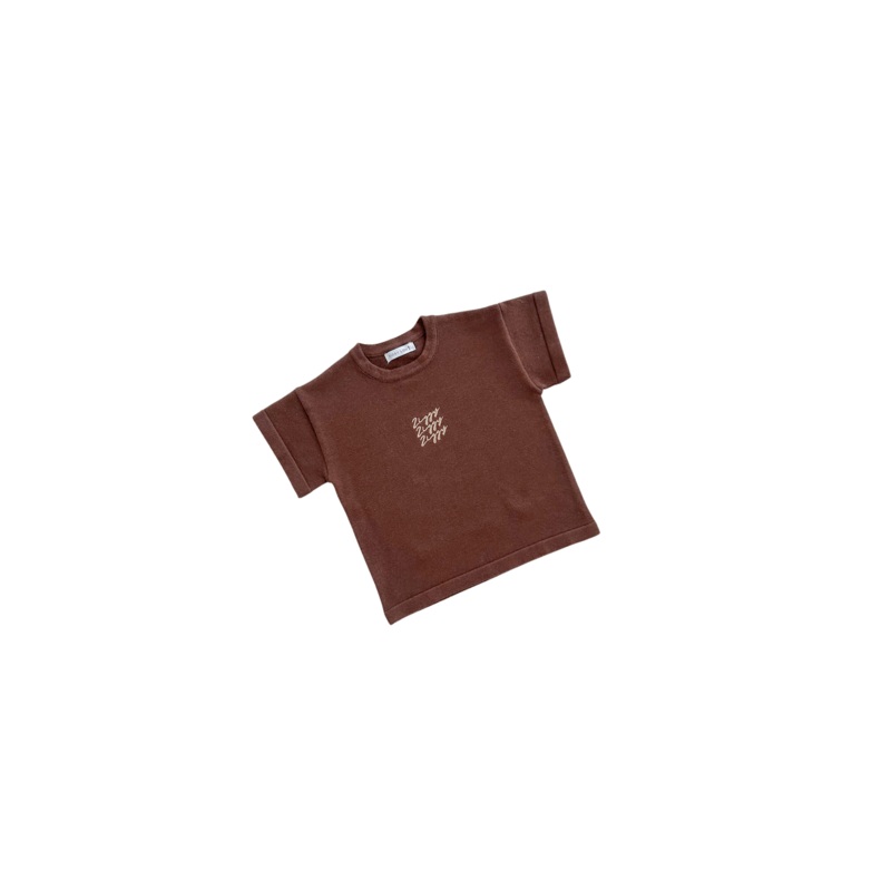 Ziggy Lou Signature Tee (Kids) CHOCOLATE