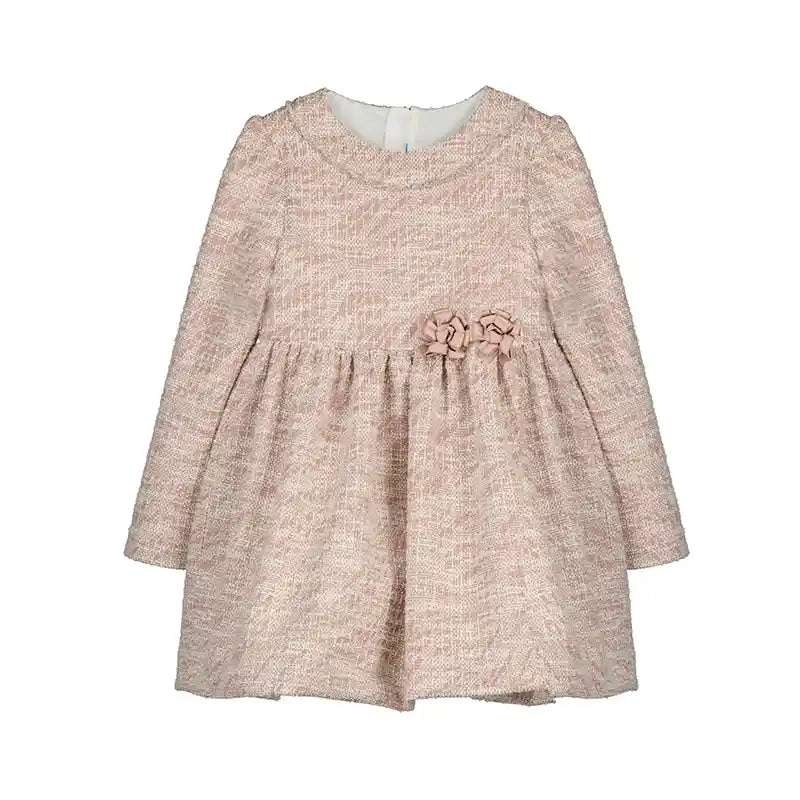 Knitted Dress 4916 Rose