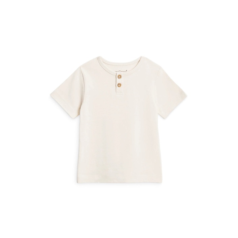 Reef Henley Crew Neck Tee – Ivory