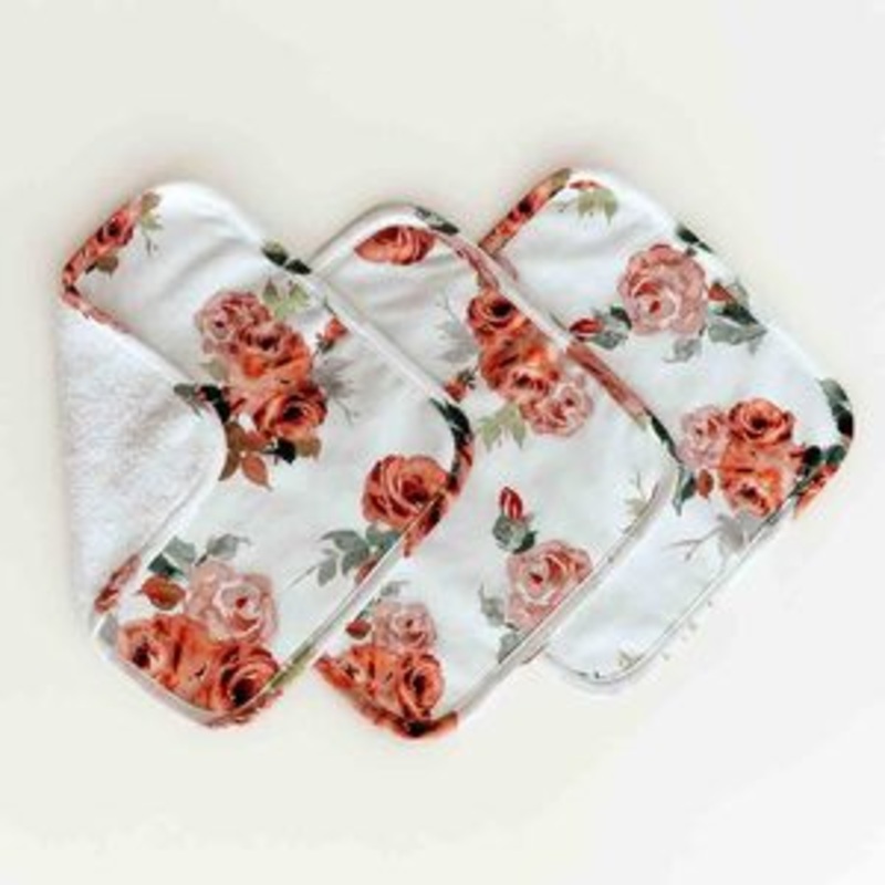 Rosebud | Organic Wash Cloths – 3 Pack