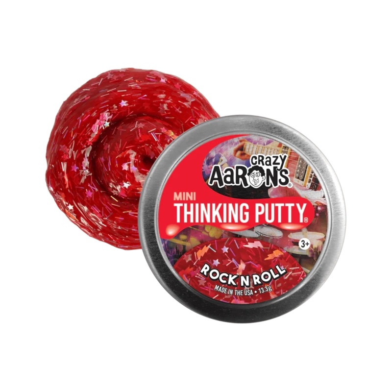 Crazy Aaron’s mini thinking putty rock’n’roll