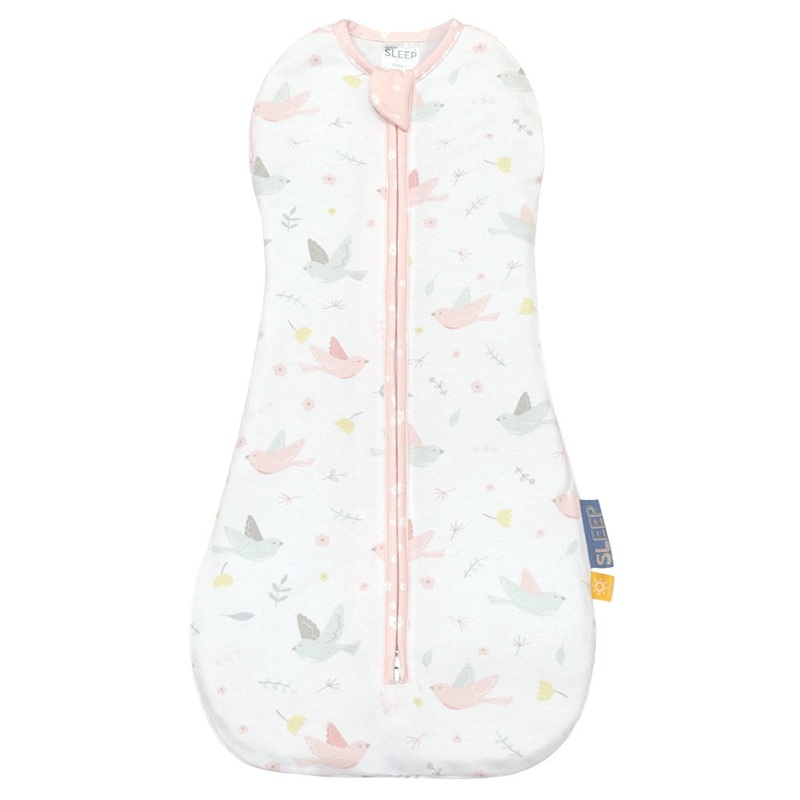 Living Textiles Zip Up Swaddle 0.2tog – Ava