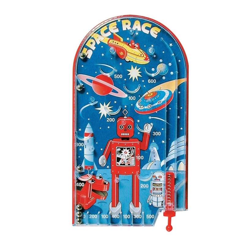 Schylling space race pinball