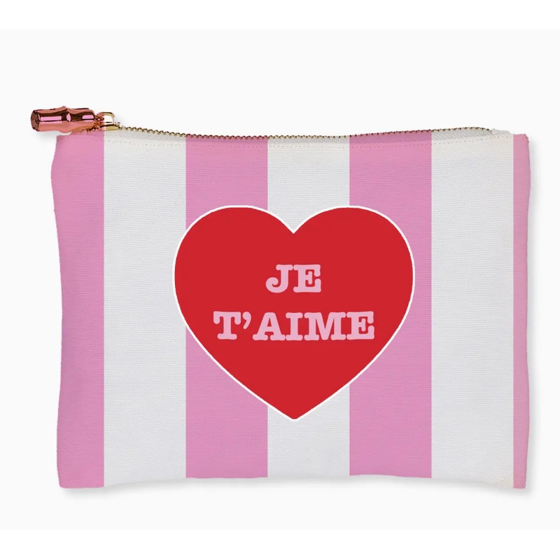 Coated Flat Zip (Pink) – Je T’aime