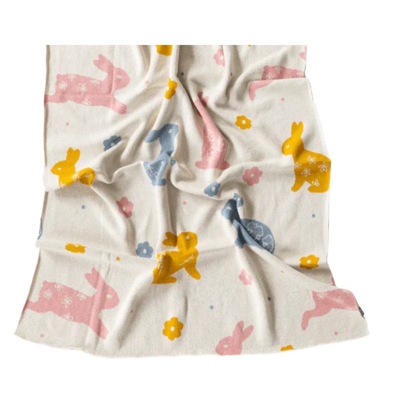 Di Lusso Benny Bunny Baby Blanket