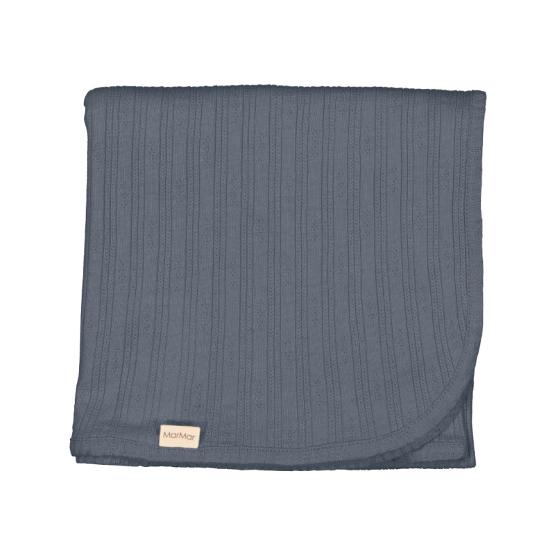 marmar copenhagen alida blanket stormy blue