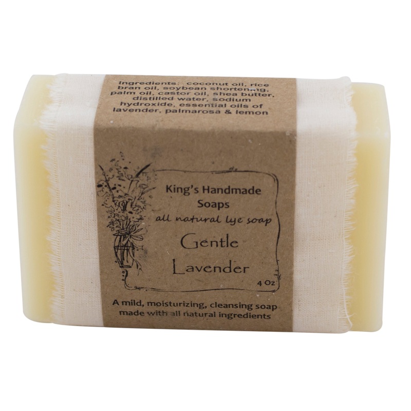 Gentle Lavender All-Natural Soap 4 oz.