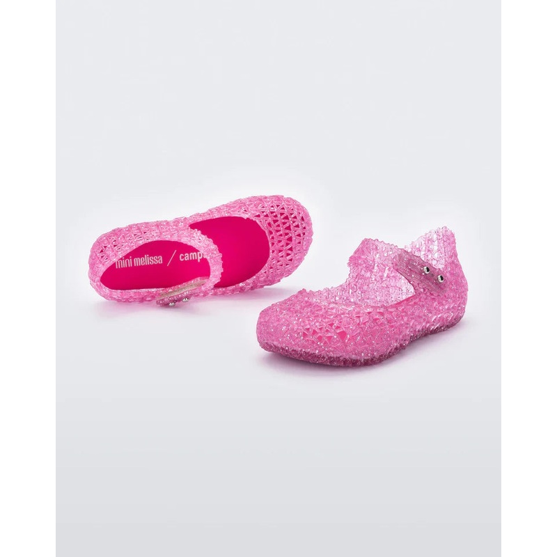 Mini Melissa Campana Pink Glitter