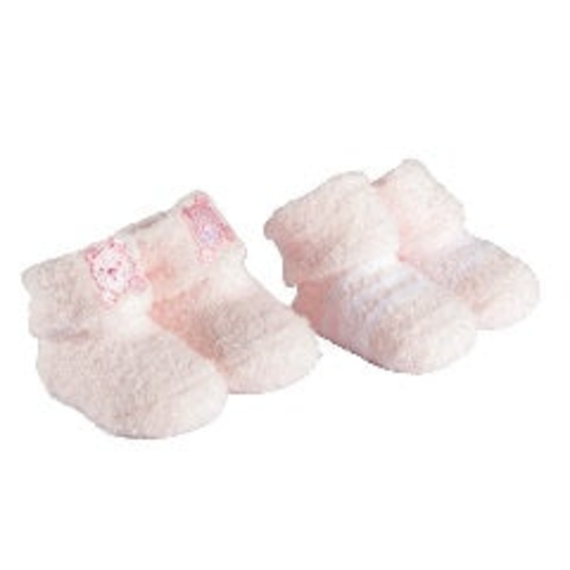 Playette Chenille Bootie Socks 2pk – Pink