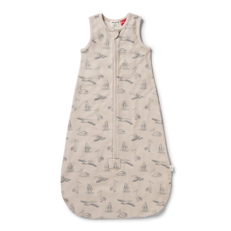 Wilson & Frenchy Organic Rib Sleeping Bag 0.9 TOG Little Pelican