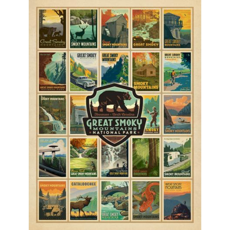 Great Smoky Mountains Multi  Puzzle