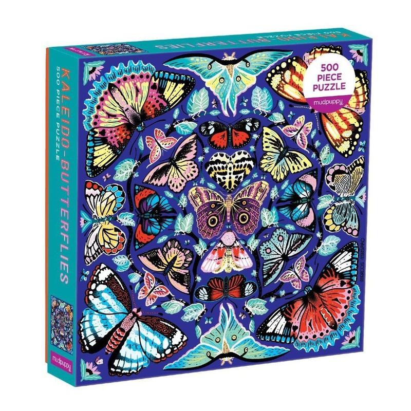 Mudpuppy kaleido-butterflies 500 pc puzzle