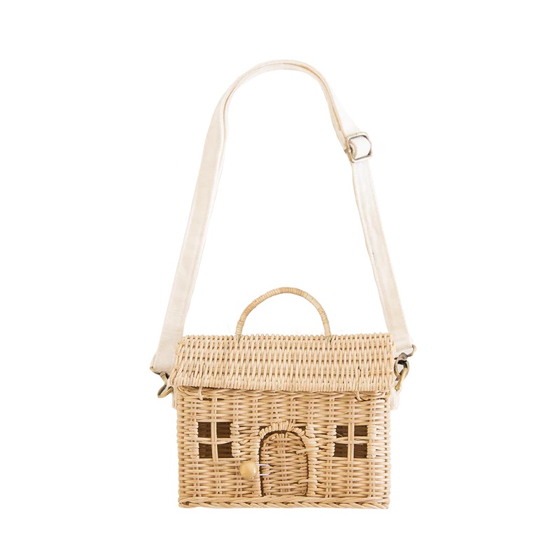Rattan Casa Bag – Straw