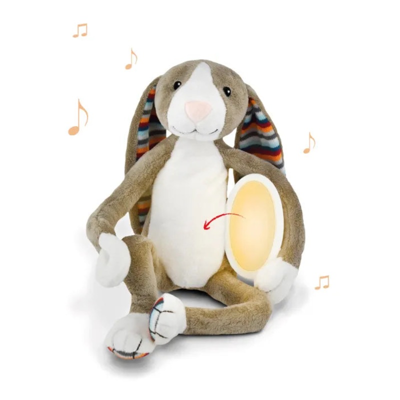 ZAZU Soft Toy Nightlight with Melodies Bo