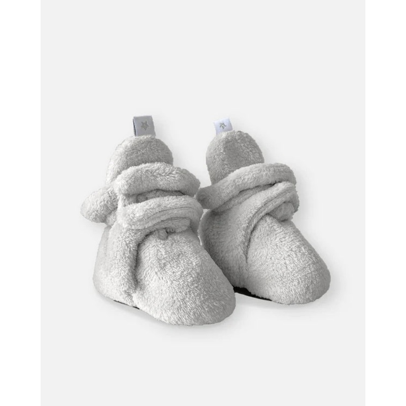 7AM | Baby Booties | Plush | Pearl